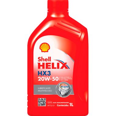 Óleo de Motor Shell Helix SL 20W50 1L