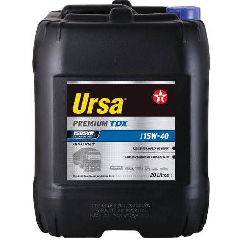 Óleo de Motor Ursa Premium Tdx 15w40 Mineral Texaco 20l