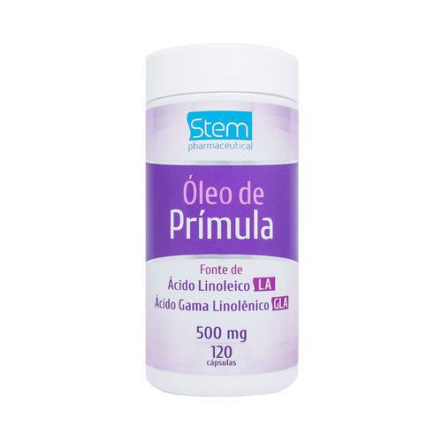 Óleo de Prímula - 120 Cápsulas - 500mg - Stem Pharmaceutical