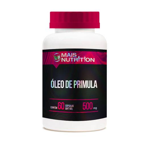 Óleo de Prímula 500 Mg 60 Cápsulas – Mais Nutrition