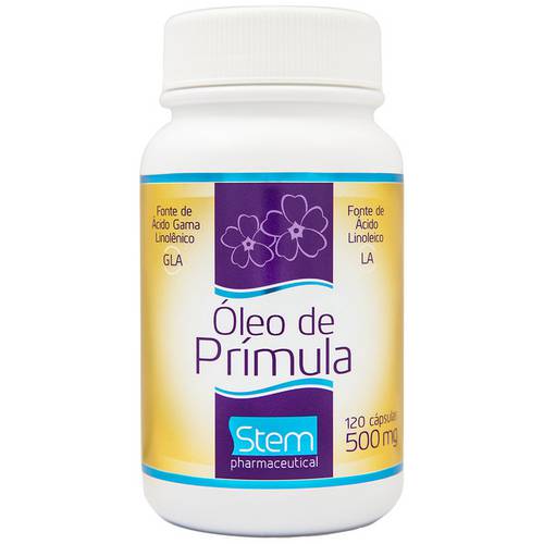 Óleo de Prímula 500mg - 120 Cápsulas - Stem Pharmaceutical