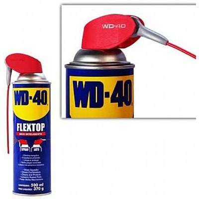 Óleo Desengripante Spray WD-40 Lata 500ml COD. WD-40 FLEX TOP SUPER PROMOÇÃO - WD-40 Óleo Desengripante Spray WD-40 Lata 500ml COD. WD-40 FLEX TOP SUPER PROMOÇÃO - WD-40