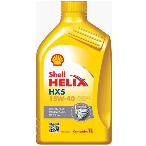 Óleo do Motor Shell Helix Hx5 15w50 Sl 1l