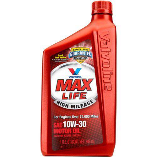 Óleo do Motor Valvoline Maxlife™ Motor Oil - Semi Sintético 10w30 Maxlife - Valvoline