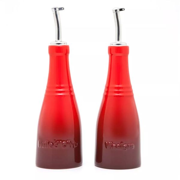 Óleo e Vinagre de Cerâmica Le Creuset Vermelho 200 Ml - 100577