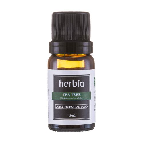 Óleo Essencial de Tea Tree (Melaleuca) Orgânico 10ml – Herbia
