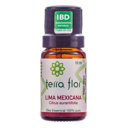 Óleo Essencial Natural de Lima Mexicana Destilada 10ml – Terra Flor