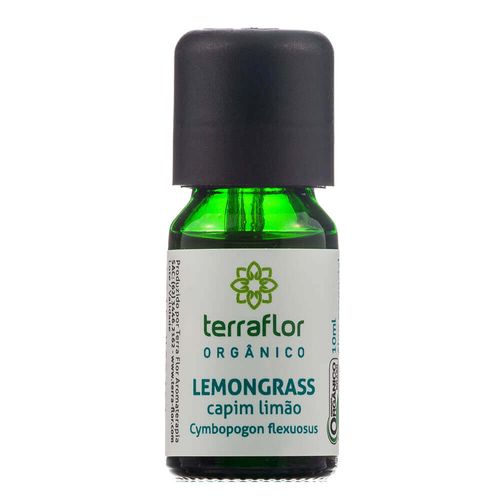 Óleo Essencial Orgânico de Lemongrass (Capim-limão) 10ml – Terra Flor