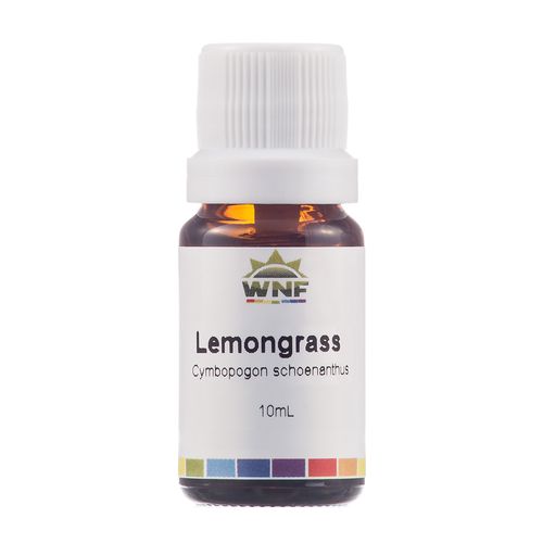 Óleo Essencial Orgânico de Lemongrass (Capim-limão) 10ml – WNF