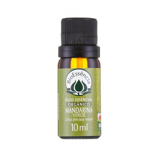 Óleo Essencial Orgânico de Mandarina Verde 10ml – BioEssência