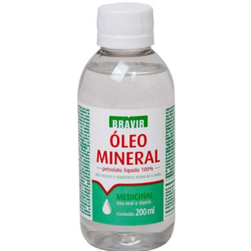 Óleo Mineral Bravir 200ml