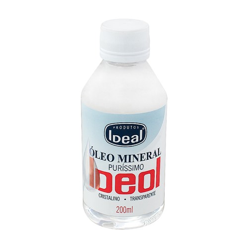Óleo Mineral Ideol Puro Ideal com 200ml