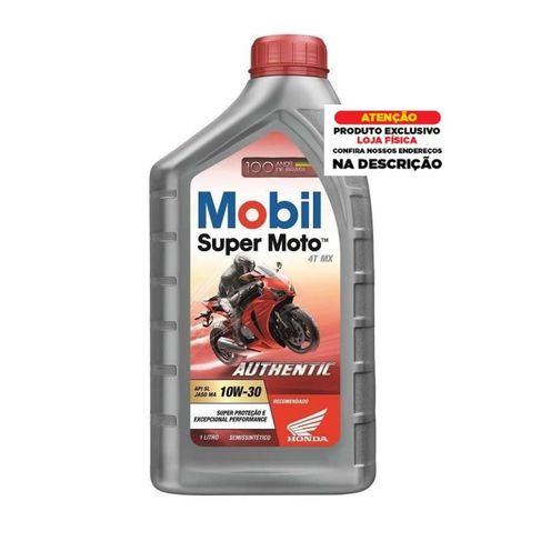 Oleo Mobil 4T MX 10W30 Semi Sintetico (tampinha Vermelha)