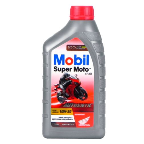 Óleo Motor Mobil Super Moto 4T MX 10W 30 Authentic API SL JASO MA2