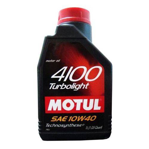 Óleo Motul 4100 Tubolight (Semi-sintético) 10W40 1L