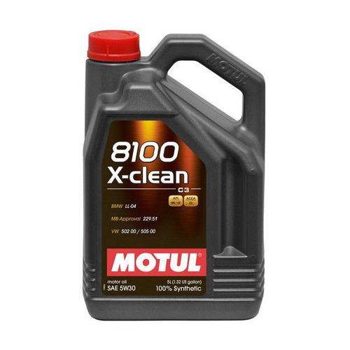 Óleo Motul 8100 X-CLEAN 5W30 100% Sintético (1 Galão)