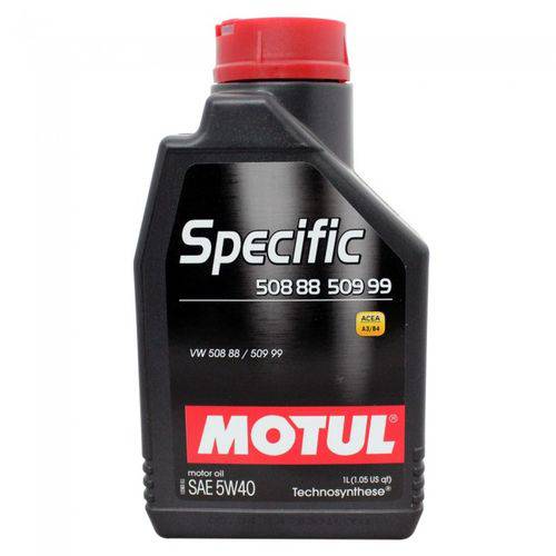 Óleo Motul Specific Vw 508 88 / 509 99 5W40 1L (sintético)