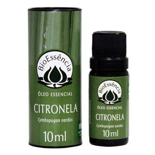 Oleo Natural Essencial de Citronela de 10ml Bioessencia
