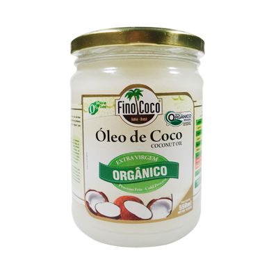 Óleo Orgânico de Coco Extra Virgem 550ml - Finococo