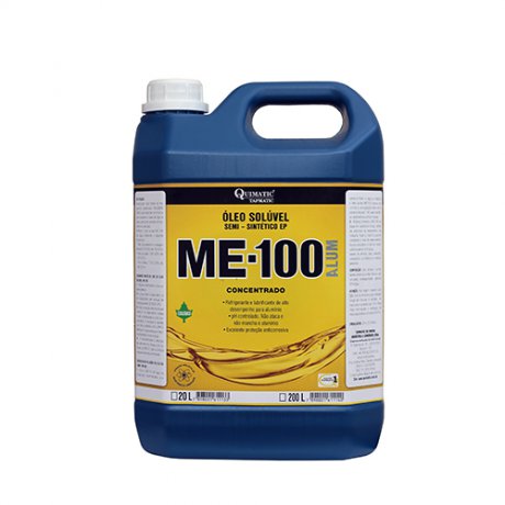 Óleo Solúvel ME-100 Alum Semi-Sintético - 20 Litros - Tapmatic