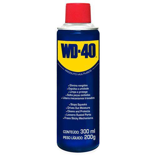 Óleo Spray Lubrificante Desengripante WD-40 Multiuso 300 Ml