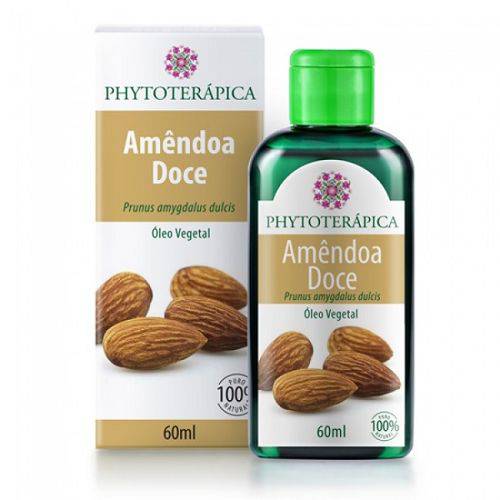 Oleo Vegetal de Amendoa Doce - 60ml - Phytoterapica