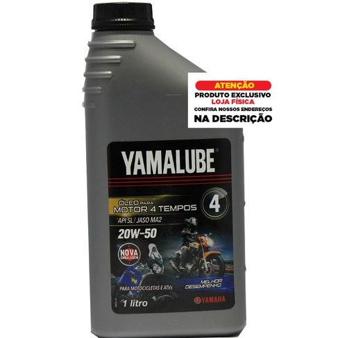 Oleo Yamalube 4T 20W50 1 Litro Mineral