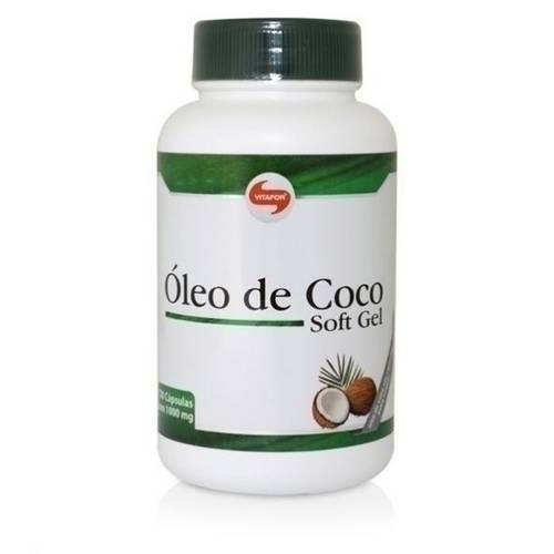Óleos e Minerais ÓLEO DE COCO - Vitafor - 60 Caps
