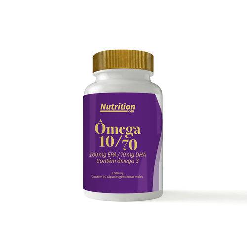 Ômega 10/70 1000mg (60 Cápsulas) - Nutrition All