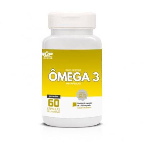 Omega 3 1000mg com 60 Cápsulas Up Sports Nutrition