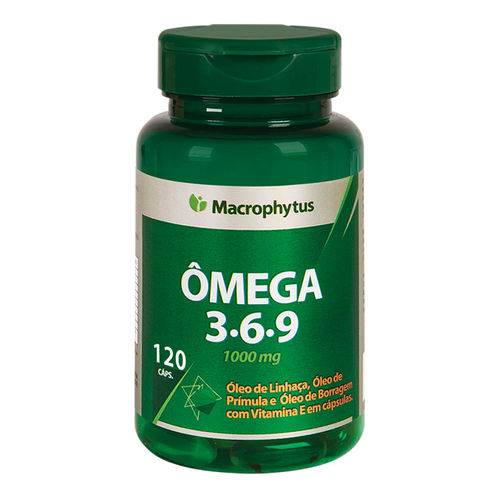Omega 3-6-9 1000mg Macrophytus - 120caps