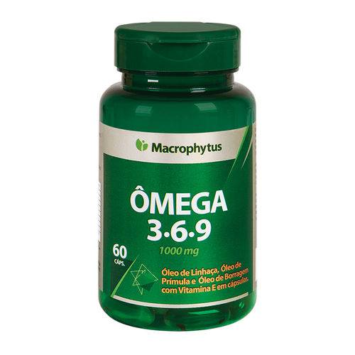 Omega 3-6-9 1000mg Macrophytus - 60caps