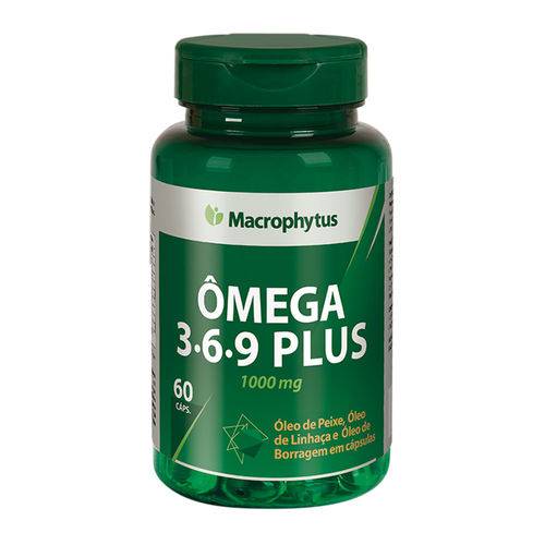 Omega 3-6-9 Plus 1000mg Macrophytus - 60caps