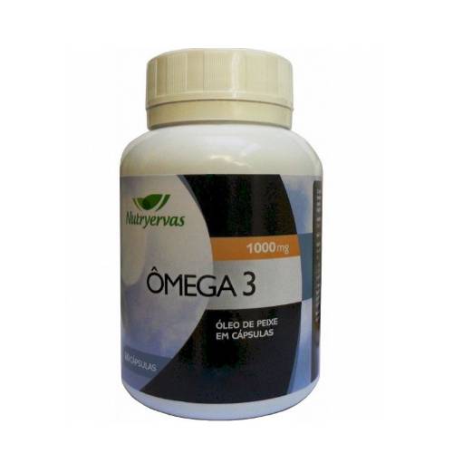 Omega 3 - 60 Cápsulas - Nutryervas