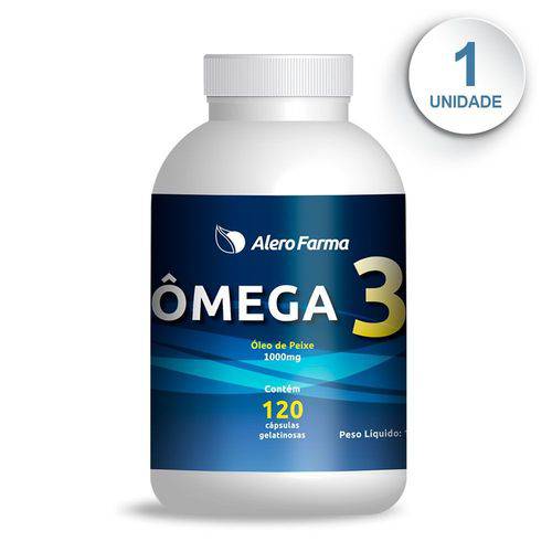 Omega 3 Alerofarma - 01 Unidade - Suplemento Cerebral