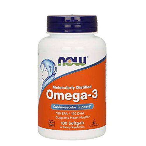 Omega-3 Now Foods 100 Cápsulas Softgels