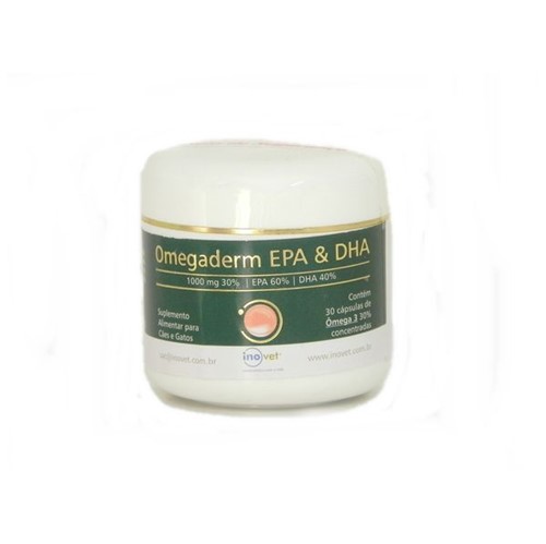 Omegaderm EPA & DHA 30 Cápsulas 500mg