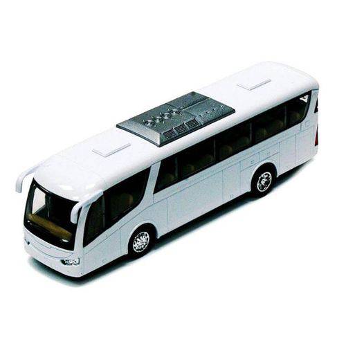 Ônibus Coach Escala 1:64 Branco