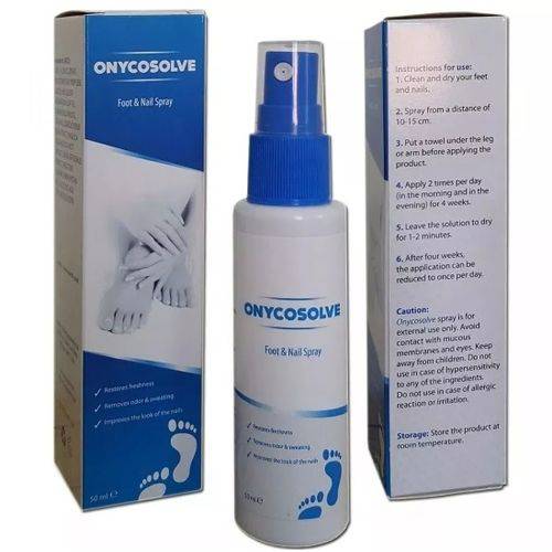 Onycosolve Spray Anti Fungo para Pele e Unha 60ml