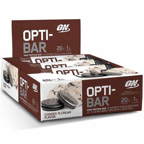 Opti-bar (12 Barras de 60g) Optimum Nutrition