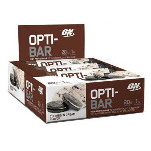 Opti-bar - 12 Unidades - Optimum Nutrition