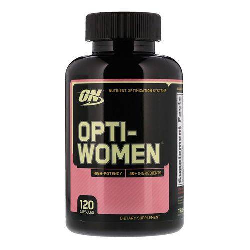 Opti-women Multivitamínicos para Mulher Optimum Nutrition - 120 Cápsulas