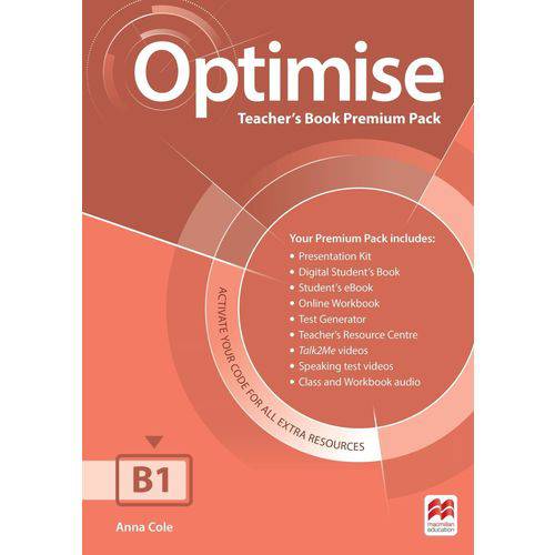 Optimise Teacher's Book Premium Pack-B1