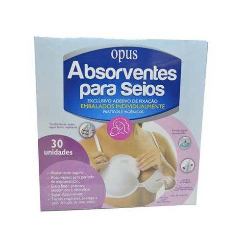 Opus Absorvente P/ Seios C/30