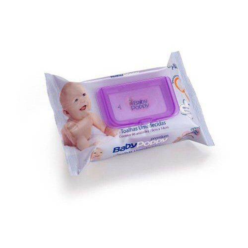 Opus Baby Poppy Premium Fliptop Toalhas Umedecidas C/96