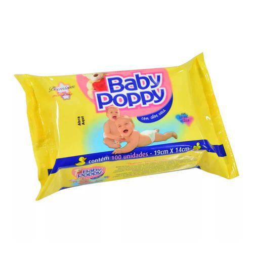 Opus Baby Poppy Premium Toalhas Umedecidas C/100