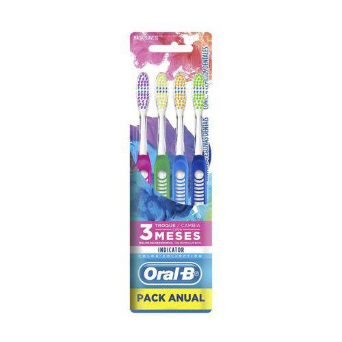 Oral B Indicator Colors Escova Dental C/4