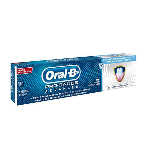 Oral B Pro Saúde Advanced Creme Dental 70g