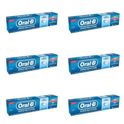 Oral B Pro Saúde Anti Açucar Creme Dental 70g (kit C/06)