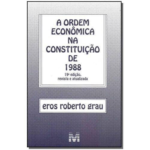 Ordem Economica na Constituicao de 1988